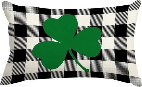 Miniatura 9 de GOOESING Fundas de almohada de Pascua de 12 x 20 pulgadas, funda de cojín de lino para sofá, decoración del hogar