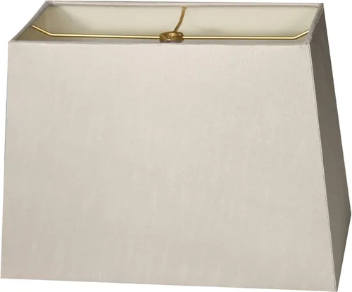 Miniatura 28 de Royal Designs, Inc. HB-613-12AGL Pantalla para lámpara de tapa dura rectangular, (5 x 10) x (8 x 12) x 9.5, Oro Antiguo