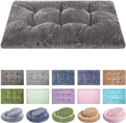 Miniatura 24 de WONDER MIRACLE Fuzzy - Camas de lujo para mascotas, camas súper afelpadas para perros o gatos, ideal para jaulas de perros, apta para lavar a L-uva