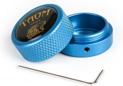 Miniatura 23 de TAOM - Soporte para tiza de billar, herramienta práctica redonda, accesorios de billar, mini estuche magnético para punta de tiza, contenedor