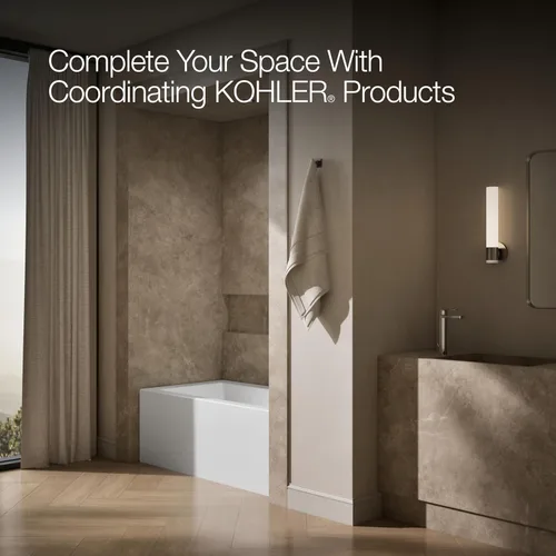 Miniatura 6 de Kohler Baño de alcoba de 60" x 32" con delantal integral, brida integral y drenaje a la derecha
