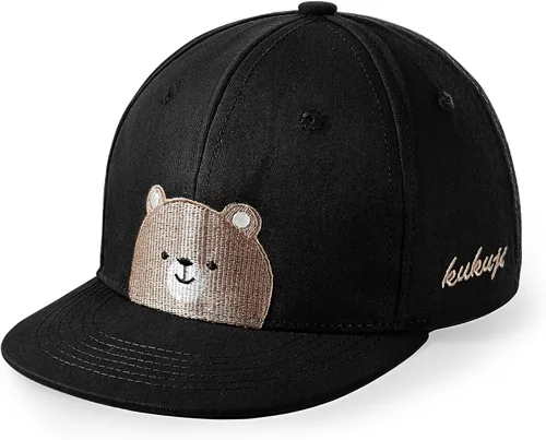 Miniatura 11 de Lindas gorras de béisbol bordadas para niños y niñas, de algodón lavado, ajustable, estilo vintage, snapback, para niños y niñas, de 3 a 8 años