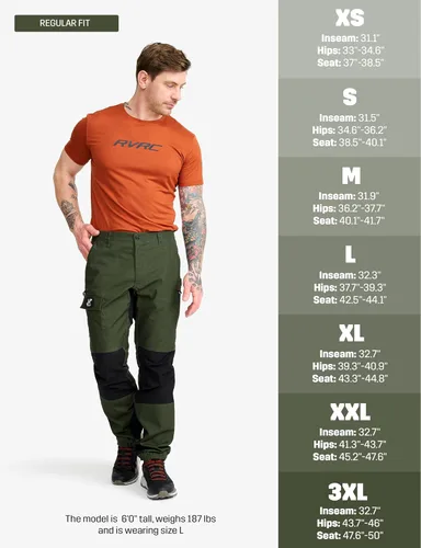 Miniatura 2 de RevolutionRace Mens Nordwand Pants, Durable Pants for All Outdoor Activities