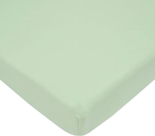 Miniatura 43 de American Baby Company Sábana bajera ajustable para mini cuna 100% algodón natural, de 38" x 24", suave y transpirable, sábana pequeña tipo nido Azul