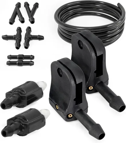 Miniatura 9 de Boquillas ajustables de 3 vías para reemplazo del limpiaparabrisas para Peterbilt, Dodge Sprinter, Ford Transit, Freightliner, VW Crafter