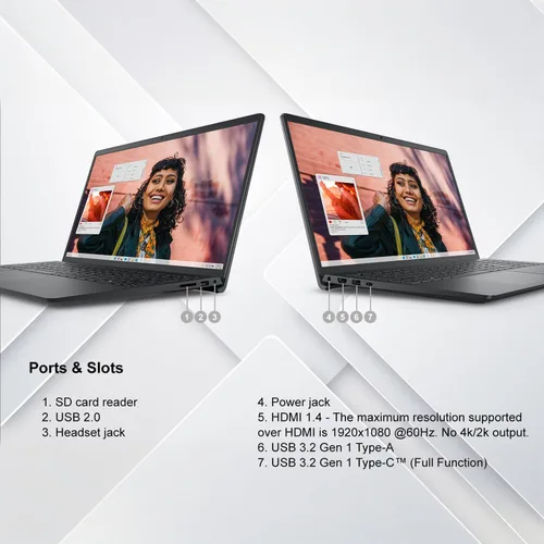 Miniatura 7 de Dell Inspiron - Computadora portátil con pantalla táctil FHD de 15.6 pulgadas, CPU Intel Core i5-1334U, 32 GB de RAM, almacenamiento de 1.5 TB