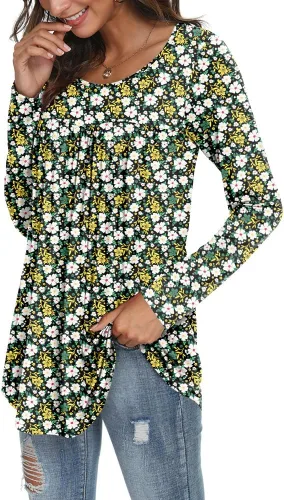 Miniatura 2 de LONGYUAN 2023 - Blusa de manga larga para mujer, estilo casual, holgada, holgada, cómoda, elástica, linda