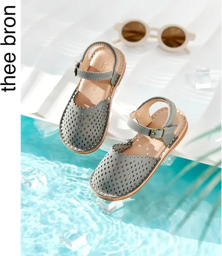 Miniatura 212 de THEE BRON Sandalias cómodas para niñas, zapatos para niños, sandalias rellenas