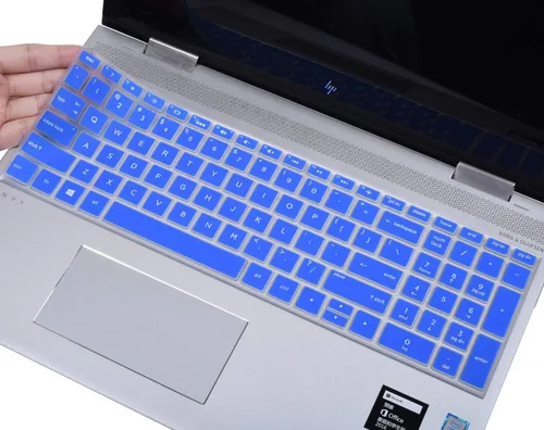 Miniatura 10 de Cubierta de teclado para portátil HP 15.6 15-dw 15-dy 15-da/db 15-ef 15-bs/bw 15-dy5033dx dy5073dx dy2073dx dy5399nr dy5599nr 15-dw4047nr Negro
