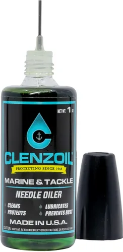 Miniatura 12 de Clenzoil Marine & Tackle - Lubricante de aceite para equipos de pesca - para carretes de cuidado de peces, motores de barcos, descensores y más