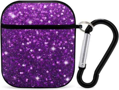 Miniatura 23 de Funda protectora de silicona compatible con AirPods 2 y 1 (camuflaje militar de camuflaje frío)
