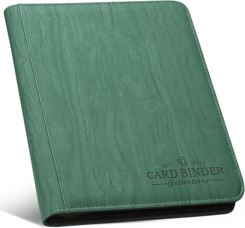 Miniatura 23 de Carpeta para Tarjetas Coleccionables, Carpeta Álbum de Colección de Tarjetas con 540 Bolsillos de Carga Lateral, Carpeta Álbum de 9 Bolsillos