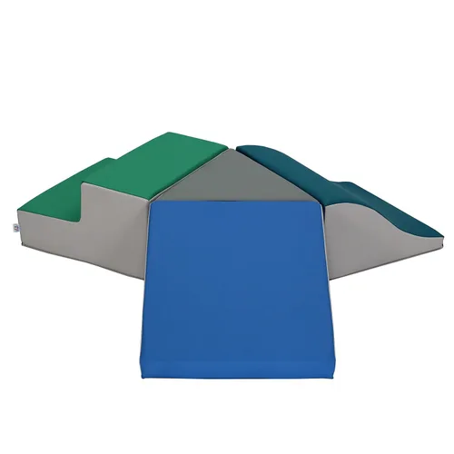 FDP SoftScape - Escalador 360 para niños pequeños, estructura de juego activo para interiores para niños pequeños y niños, espuma suave segura para