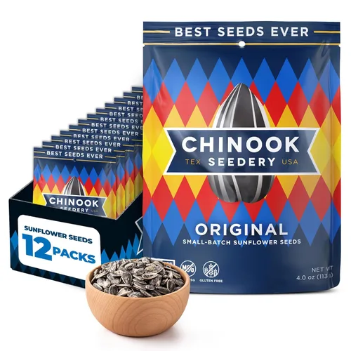 Miniatura 12 de Semillas de girasol sin gluten Chinook Seedery