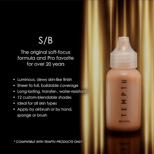 Miniatura 3 de TEMPTU S/B Silicone-Based Airbrush Foundation