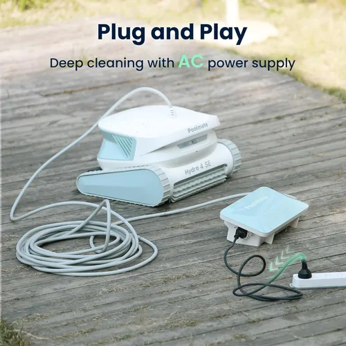 Miniatura 6 de Chasing Hydro 4 SE - Aspiradora de piscina para piscinas enterradas, robot limpiador para piso, pared y línea de flotación, siempre limpia, nunca se