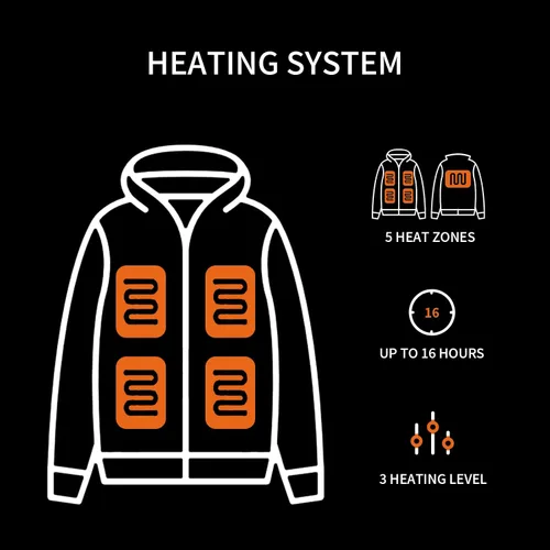 Miniatura 4 de PROSmart 12V Women's Heated Jacket - Waterproof Electric Heating Coat Warming Jackets for Women with