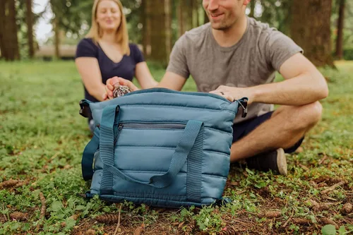 Miniatura 3 de PICNIC TIME - Bolsa térmica térmica versátil con capacidad para 12 latas, bolsa térmica suave con forro interior resistente al agua, correas largas