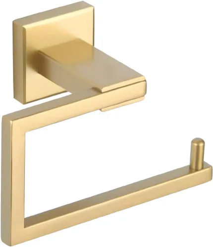 Miniatura 12 de GERZ Soporte de papel higiénico para baño SUS 304 acero inoxidable mate negro soporte de rollo de papel de seda soporte de pared JG1905-BK