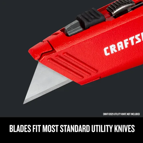 Miniatura 5 de CRAFTSMAN Cuchillas de cuchillo utilitario, paquete de 75 (CMHT11700N)