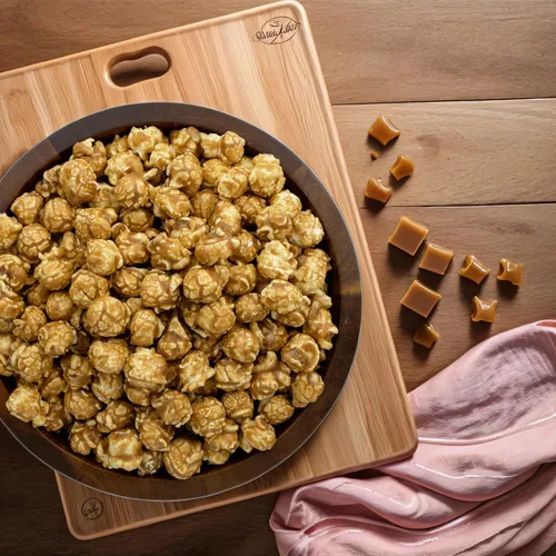 Miniatura 2 de Signature Popcorn, Cubo de regalo de agradecimiento de 1 galón, palomitas de maíz, recipiente de plástico reutilizable, aperitivo gourmet, sin