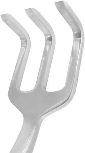 Miniatura 3 de Zenport 15308A Cultivador de 3 clavijas, mango ergonómico, 14 pulgadas, aluminio pulido