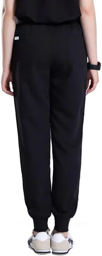Miniatura 2 de Uniforms World Avant - Pantalones deportivos ajustados para mujer, cintura de yoga, 5 bolsillos, antiarrugas