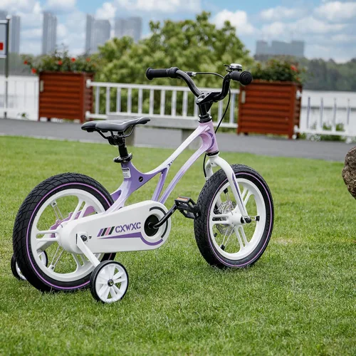 Miniatura 8 de CXWXC Bicicleta para niños de 14, 16, 18 pulgadas, bicicleta para niños y niñas de 3 a 9 años, bicicletas ligeras de una sola velocidad con rueda