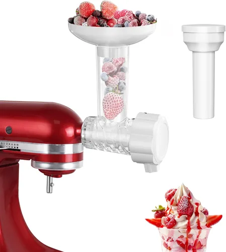Máquina de servir suave de frutas congeladas para mezclador Kitchenaid, accesorio para máquina de helados sin lácteos, yogur congelado y máquina de