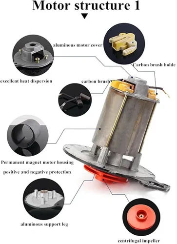 Miniatura 4 de Bomba sumergible pequeña ajustable DC 12V 24V Bomba de agua de tornillo 180W 220W Bomba sumergible Elevación 13.1-32.8 ft 26.2 ft/h cabeza Batería