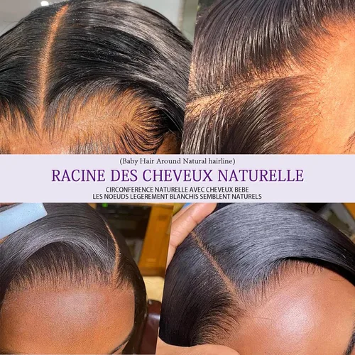 Miniatura 2 de Pelucas de cabello humano ondulado con encaje frontal de 13 x 4 HD, sin pegamento, pelucas de encaje frontal para mujeres, pelucas de cabello humano
