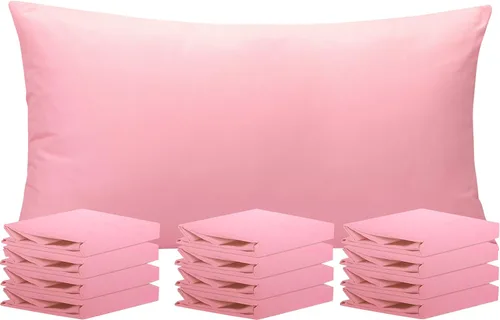 Miniatura 31 de NTBAY Paquete de 12 fundas de almohada Queen 100% microfibra cepillada, súper suaves y acogedoras, resistentes a las arrugas, la decoloración