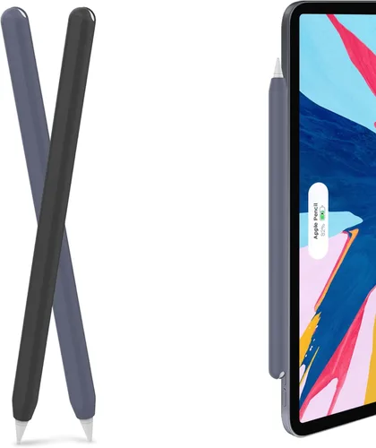 Miniatura 23 de AHASTYLE Funda Duotone para Apple Pencil de 2ª generación y Apple Pencil Pro (2024) Funda protectora ultra delgada de silicona compatible con carga