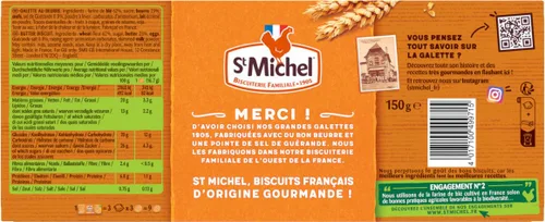 Miniatura 2 de St Michel La Grande Galette Mantequilla salada, 5.3 onzas