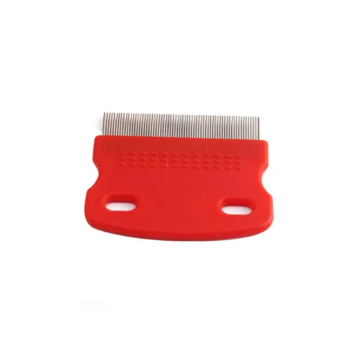 Miniatura 4 de KALLORY Peine de aseo para perros, peine para eliminar el pelo de mascotas, peine de masaje para eliminar mate, nudos y enredos (color al azar)