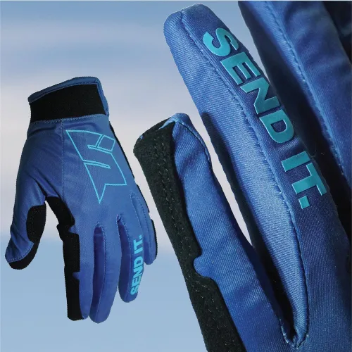 Miniatura 6 de Send It. Reveler - Guantes deportivos para hombres y mujeres, duraderos y ligeros, guantes de ciclismo de montaña y motocicleta, accesorios