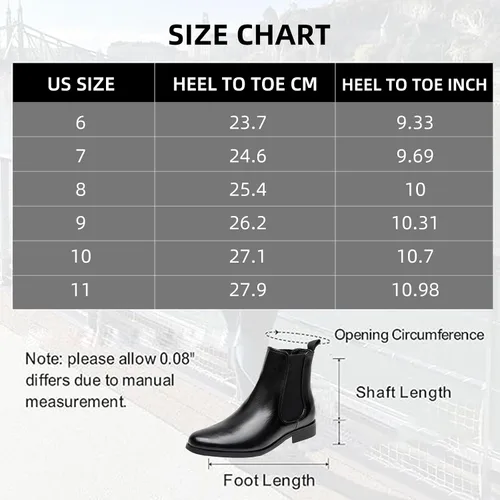 Miniatura 6 de MEMON Botas Chelsea para mujer, botines de tacón bajo para mujer, estilo casual, cómodo, negro, botines al tobillo
