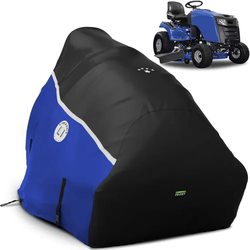 Miniatura 8 de Funda para tractor de césped de 420D, cubierta impermeable para tractor resistente, se adapta a cubiertas de hasta 54", ajuste universal para John