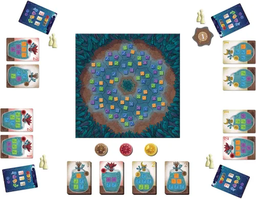 Miniatura 3 de Z-Man Games Noctiluca - Juego de mesa - Sumérgete en las profundidades brillantes en este colorido juego de dados. Juego de estrategia para niños