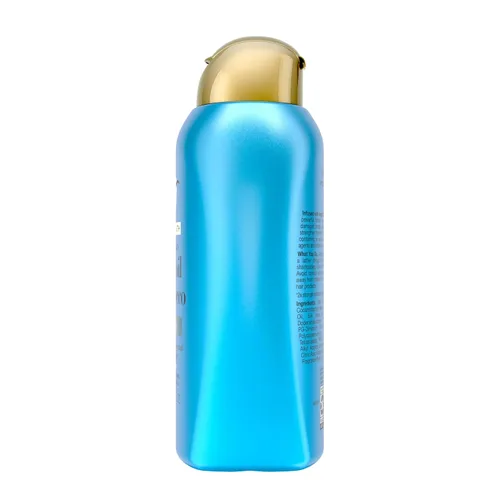 Miniatura 5 de OGX Champú de fuerza extra hidratante y reparación + aceite de argán de Marruecos para cabello seco y dañado, aceite de argán prensado en frío