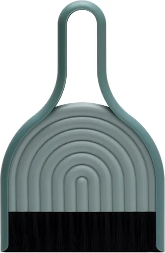 Miniatura 9 de Peleg Design Dustache - Juego de recogedor y cepillo pequeño, mini escoba y recogedor, diseño de bigote, juego de escoba pequeña y recogedor