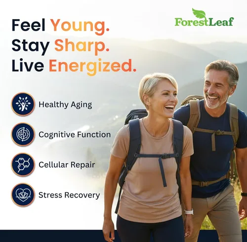 Miniatura 3 de ForestLeaf NAD - Cápsulas de resveratrol, suplemento liposomal NAD para mujeres y hombres con D-ribosa y granada, NAD+ para energía, concentración