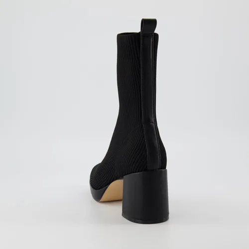Miniatura 3 de CUSHIONAIRE Botas de tacón Bancroft Stretch para mujer + espuma viscoelástica, anchos disponibles