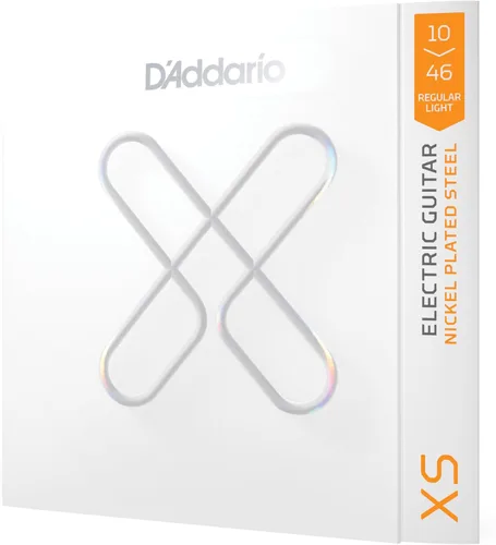 Miniatura 17 de D'Addario - Cuerdas de guitarra eléctrica con revestimiento de níquel XS, XSE1156, calibre Med Top/X-Heavy Bottom 11-56, juego de 6 cuerdas, paquete
