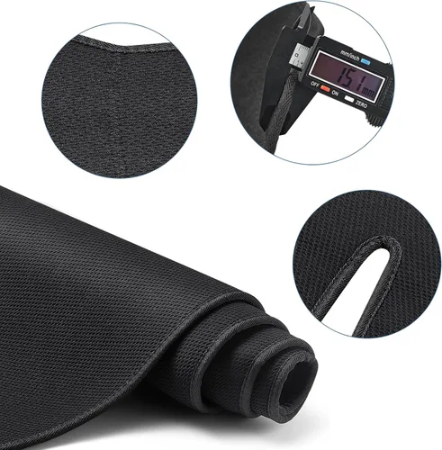 Miniatura 8 de Alfombrilla para salpicadero con estructura de nido de abeja compatible con Chevy Silverado 1500 LTZ Avalanche 2007-2013, Tahoe Suburban 2007-2014