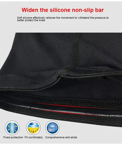 Miniatura 4 de PISIQI - Rodilleras de compresión, rodilleras, pernera larga, protección anticolisiones, rodilleras para baloncesto, fútbol, voleibol, ciclismo