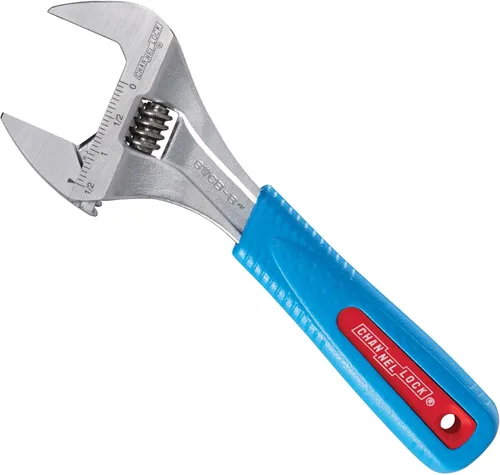 Miniatura 9 de Channellock 6WCB 6-Pulgadas Llave Inglesa Ajustable de Ancho Amplio, CÓDIGO AZUL