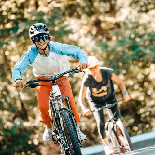 Miniatura 3 de FEISEDY Gafas de sol unisex para jóvenes, gafas de sol de béisbol y tenis, UV400 deportivas para niños y niñas, pantallas de ciclismo B4064