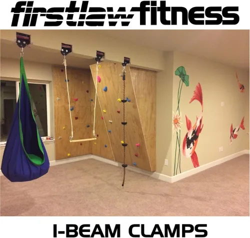 Miniatura 6 de Firstlaw Fitness 1000 LBS I-Beam Clamp - Multi-Sports Made in The USA