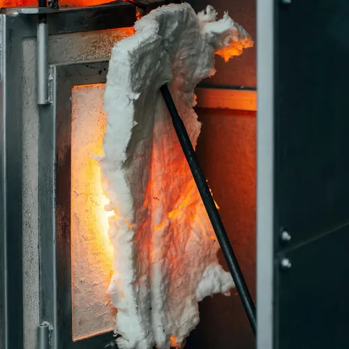 Miniatura 7 de 2 mantas aislantes de fibra de cerámica de alta densidad 2400F aislamiento ignífugo para lavavajillas para estufas de horno, hornos, forjas